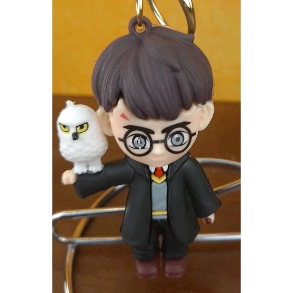Harry‎ Potter With White Owl Keychain Backpack Clip PVC